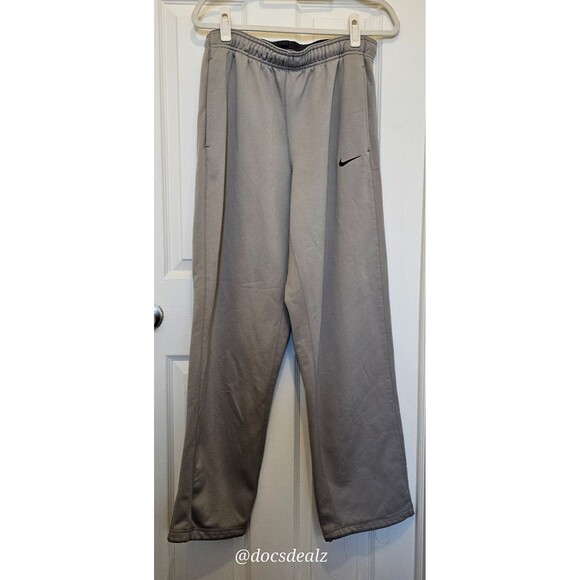 Nike Therma-Fit Sweatpants Gray Men's Medium - Picture 1 of 6